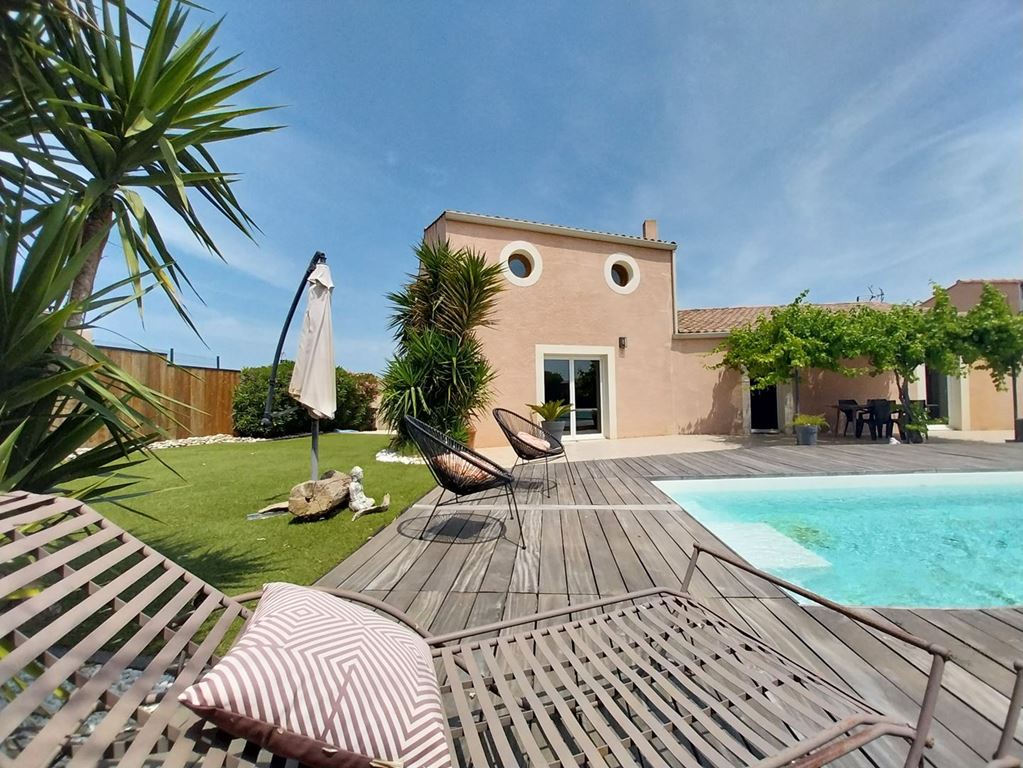 Maison d'architecte SERVIAN (34290) Hermes immobilier